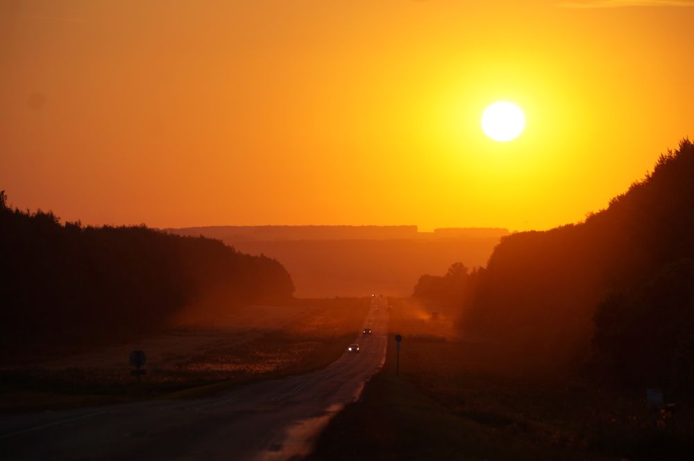 Вечерняя дорога