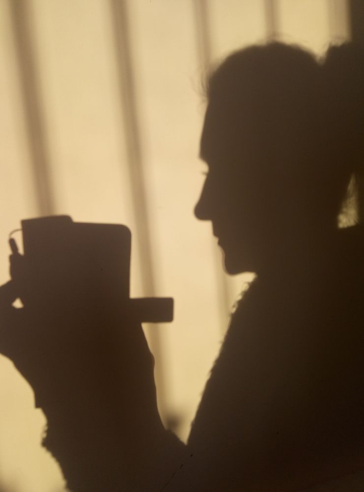 Я и моя тень.