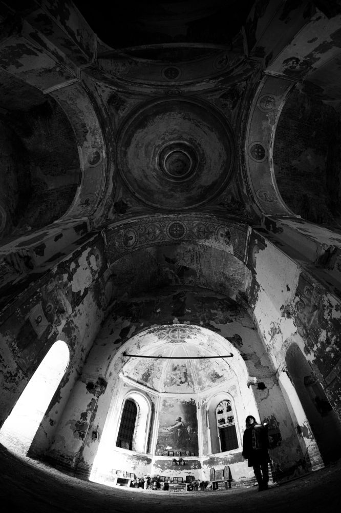 Заброшенный храм в селе Жеремино