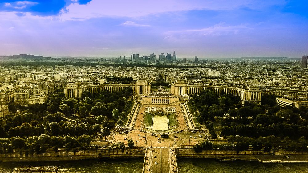 From Top of Eiffel Tower - Paris