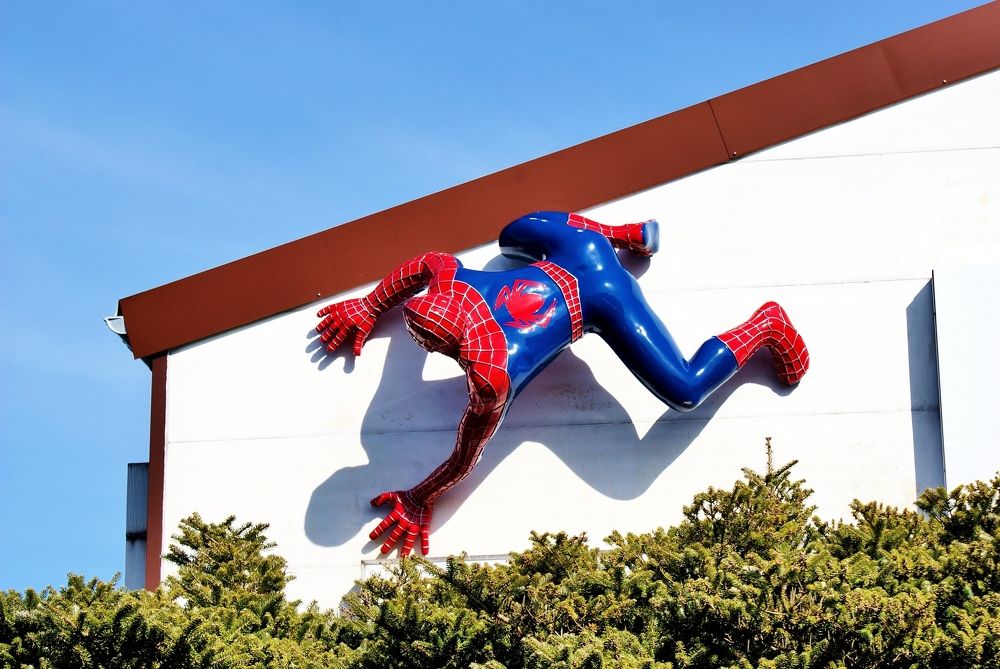 Человек паук.