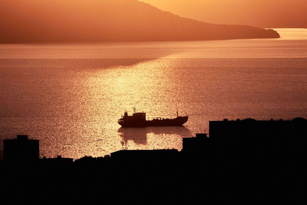 Закат во Владивостоке