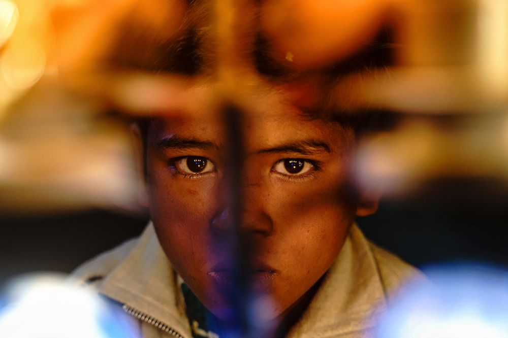 “The eyes, chico. They never lie.”