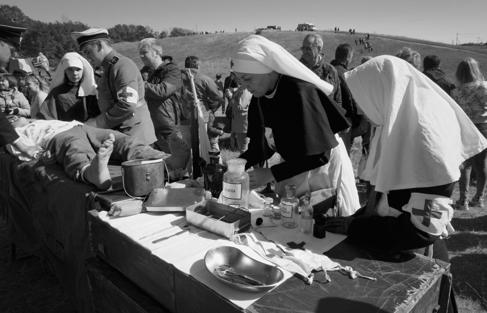 Походный госпиталь .