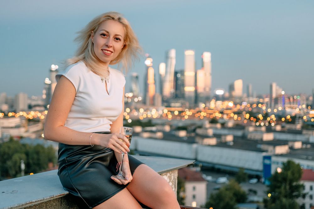Roofing at Moscow city