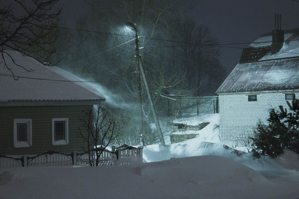 Метель в ночь на Год Быка
