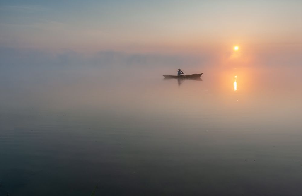 Утро рыбака.