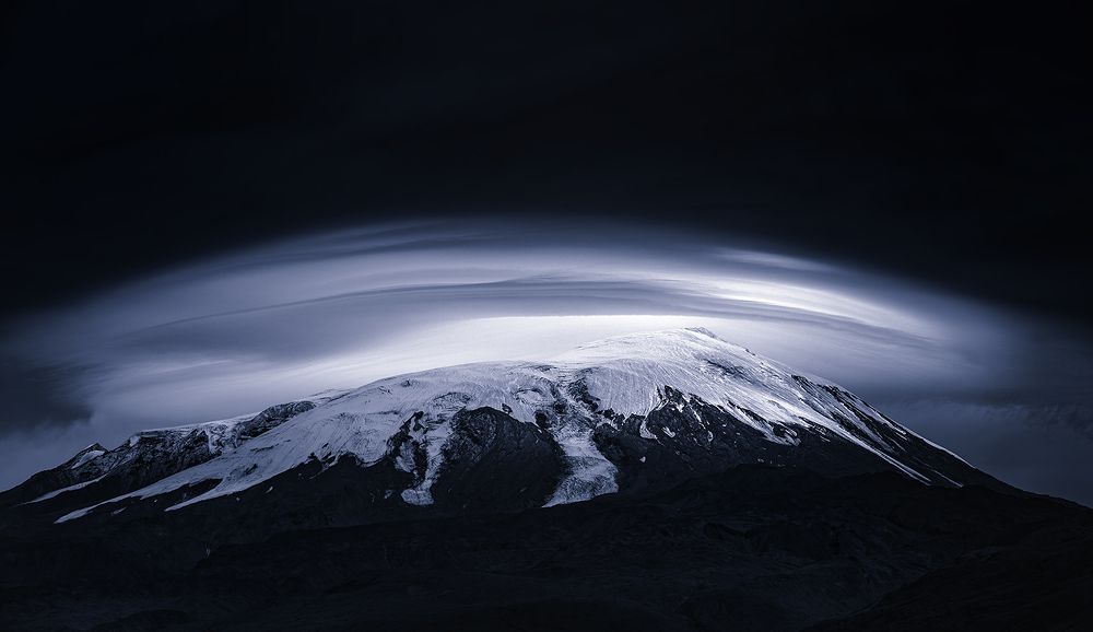 The landscape is a mirror that God