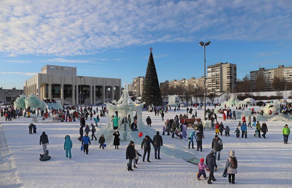 Новогоднее гуляние
