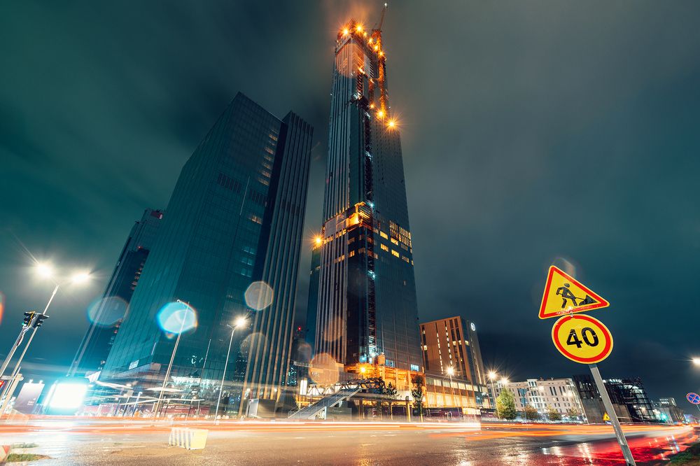 После постройки «Абу-Даби Плаза» станет самым высоким зданием в Казахстане и Центральной Азии.