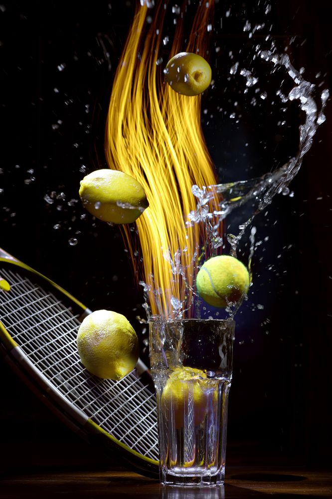 Lemonade for a tennis player