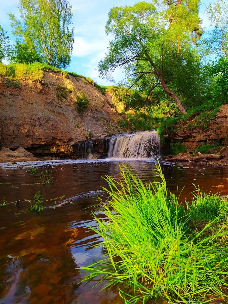 Саблинский водопад.