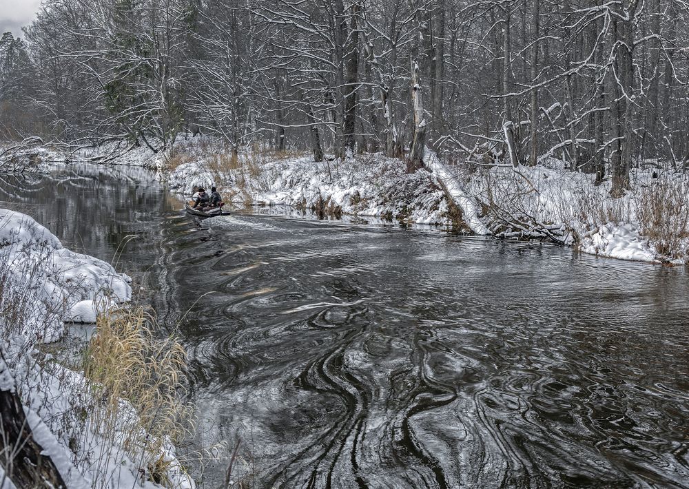Водяной сердится.