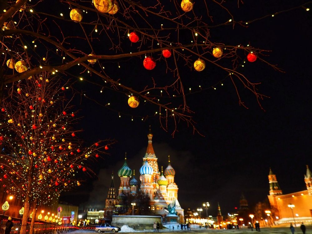 NY at Moscow. Red Square