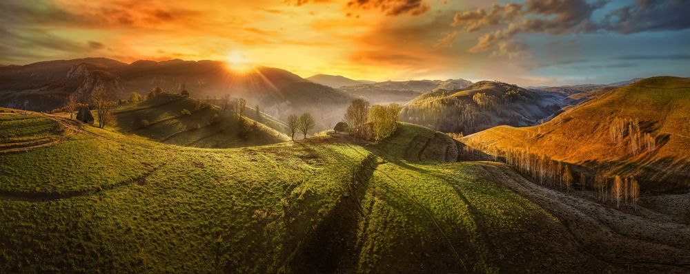 In the morning in Dumesti