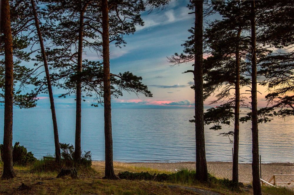 Кий-остров. Вечер.