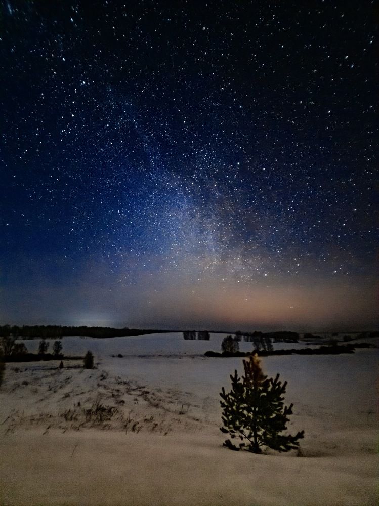 Зимняя ночь -40