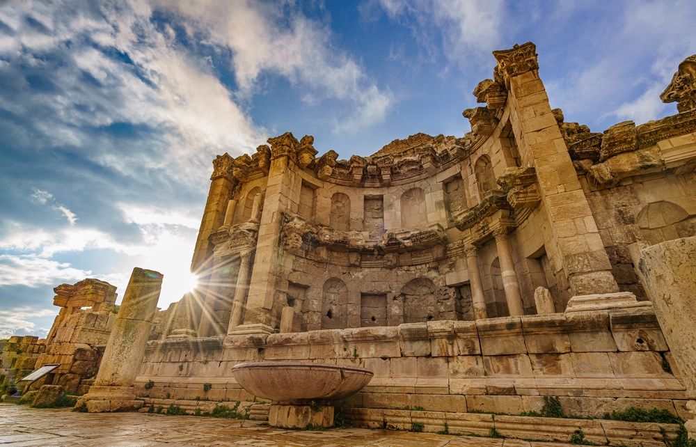 Ancient city in Jordania