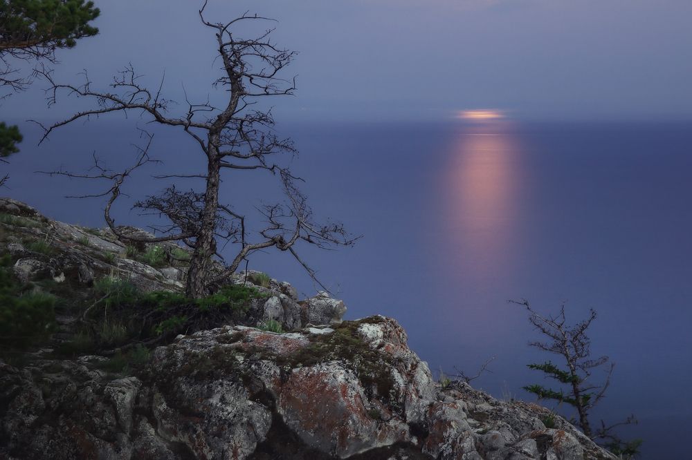 мыс Саган-Заба ночью