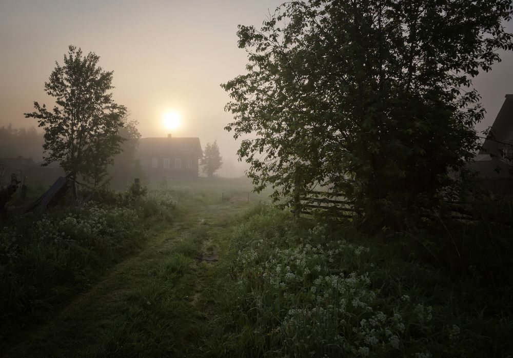 Деревенский пейзаж