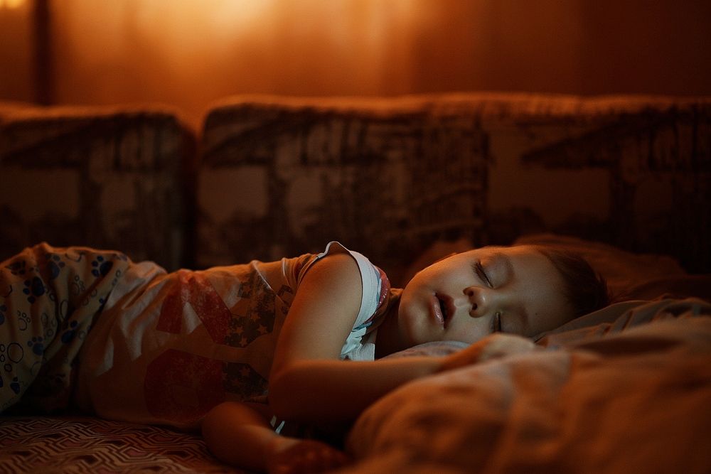 Сладкий сон в рассветных лучах