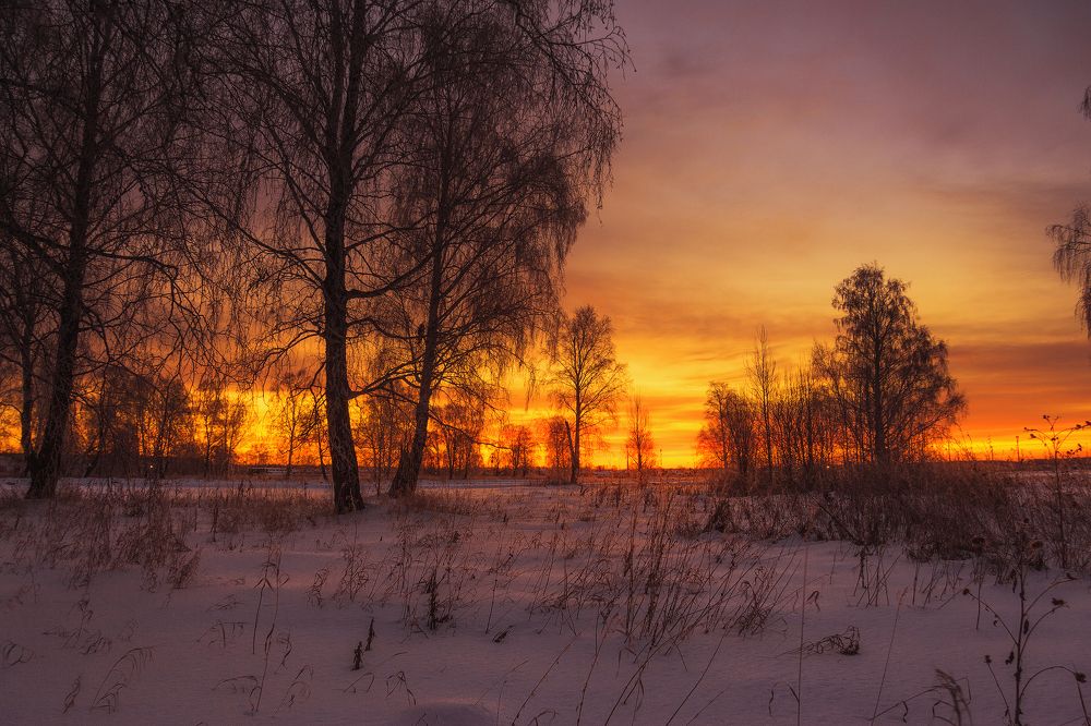 На рассвете