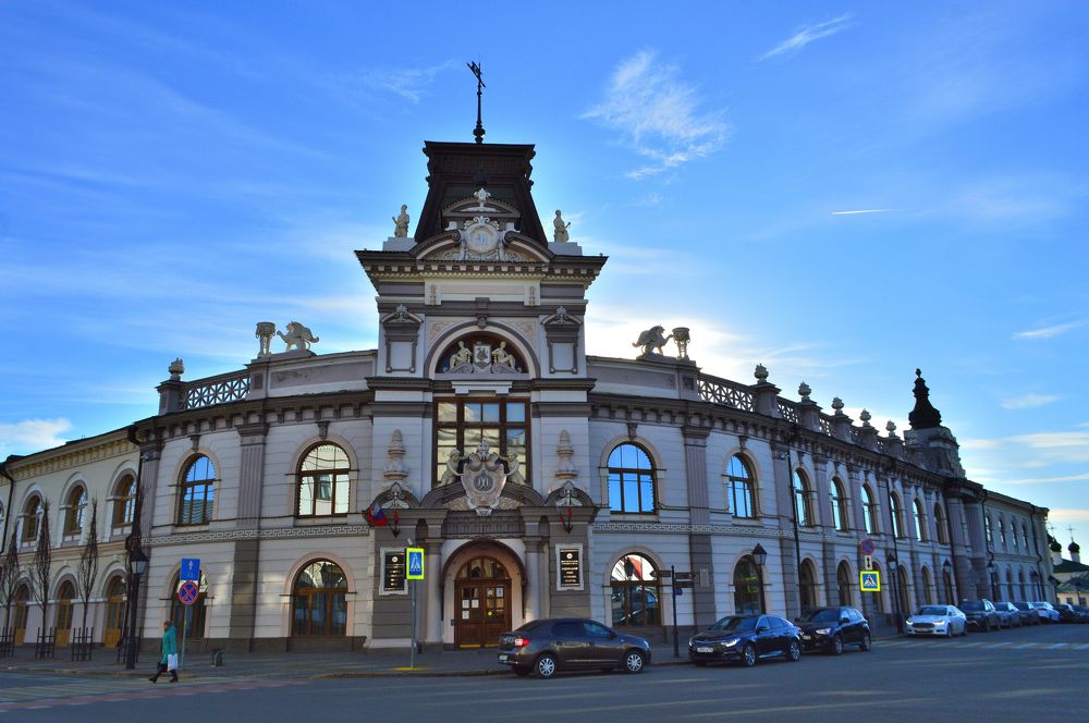 Национальный музей РТ.Здание бывшего Гостиного двора.