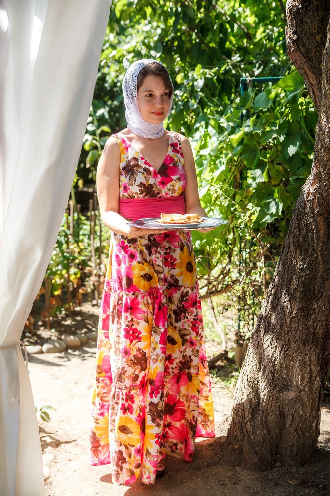 Чаепитие в саду