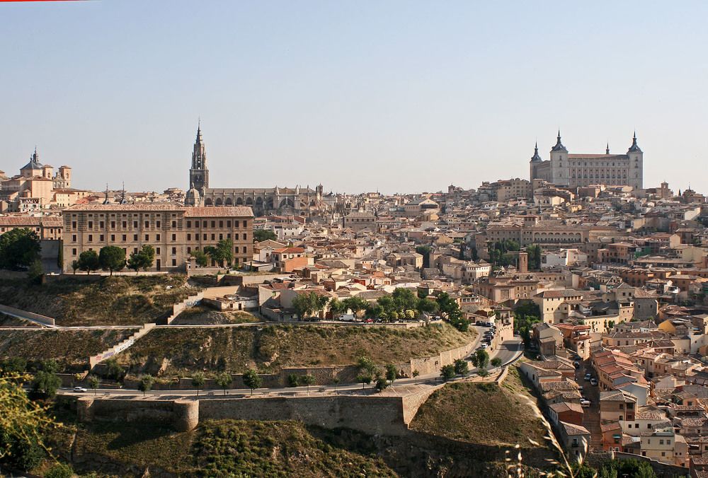 Toledo. View to the old town.