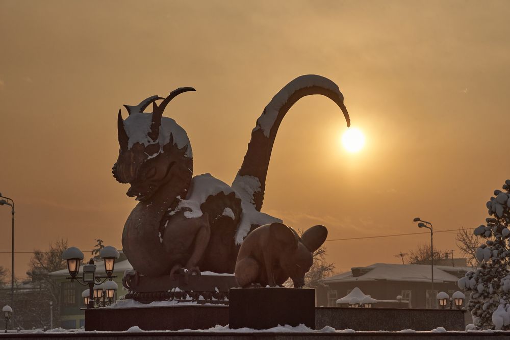 Огненный хвост.