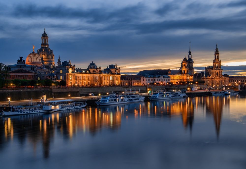 Brühlsche Terrasse. Dresden