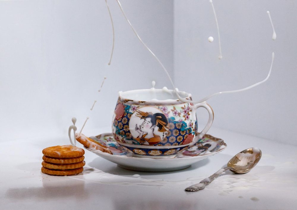 А у Вас молоко убежало....