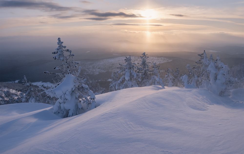 ...Холодные просторы...