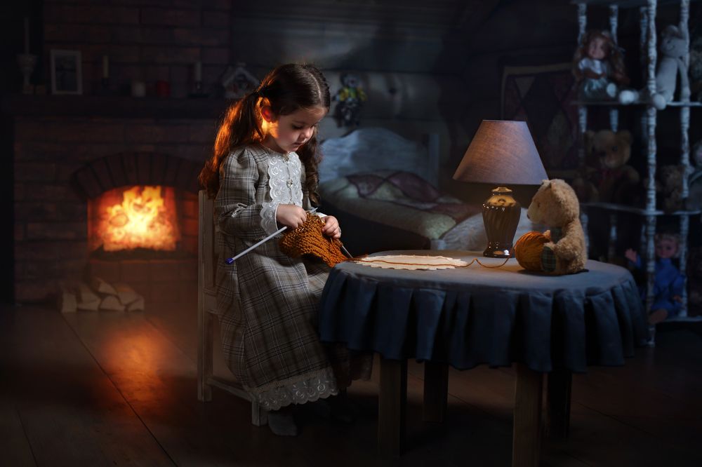 Зимним вечером