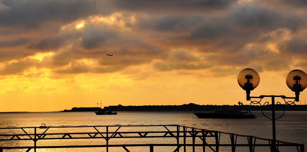 Закат на море/ Геленджик