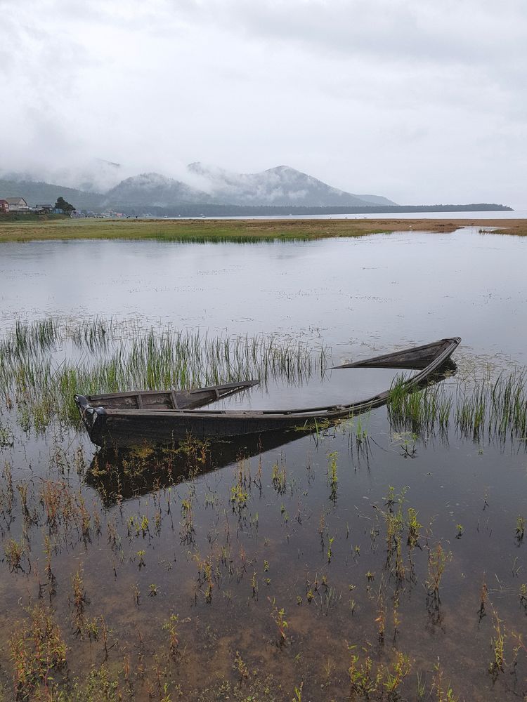 Baikal lake. Buryatia, Russia. Summer 2020.