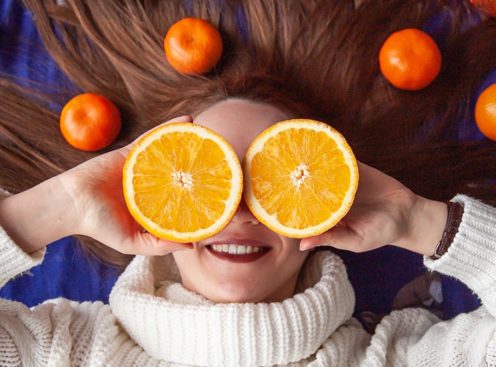 Глаза-апельсины