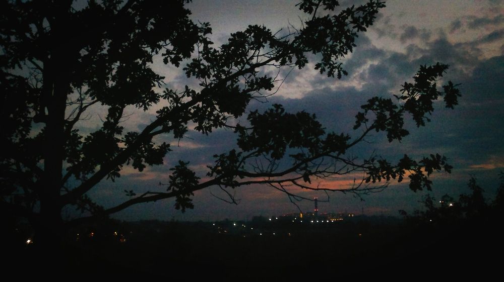 Touching of twilight