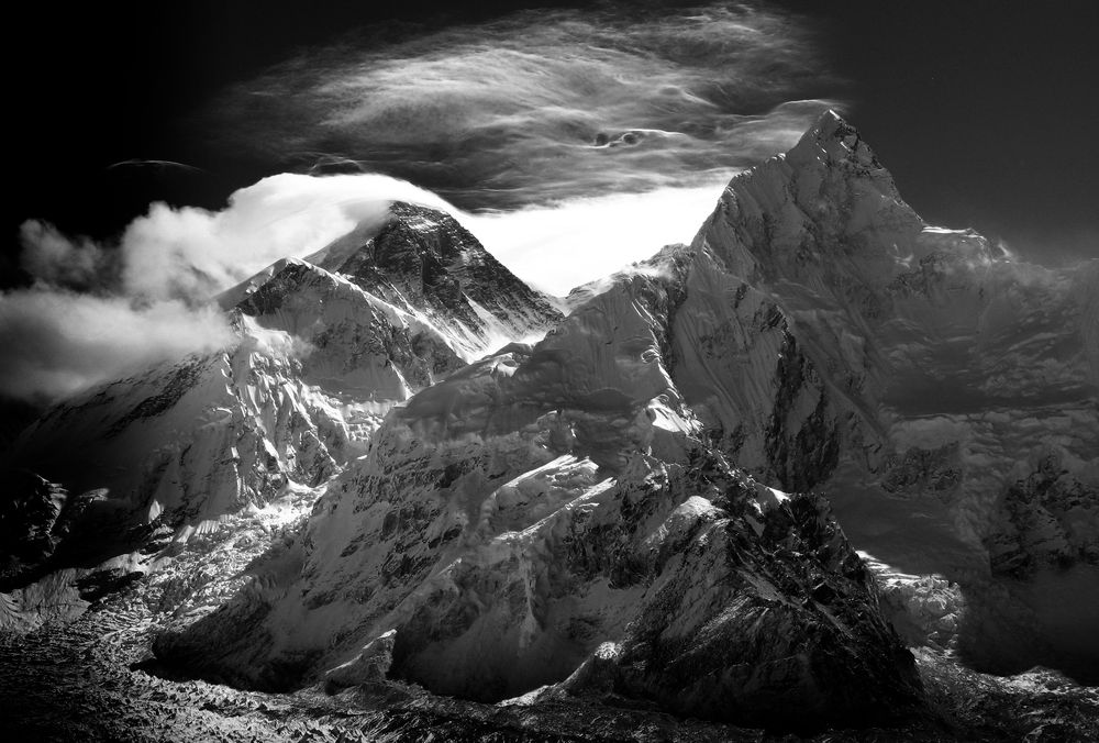 Nepal, Everest and  Nuptse
