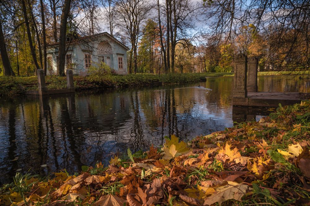 Детский домик в Александровском парке.