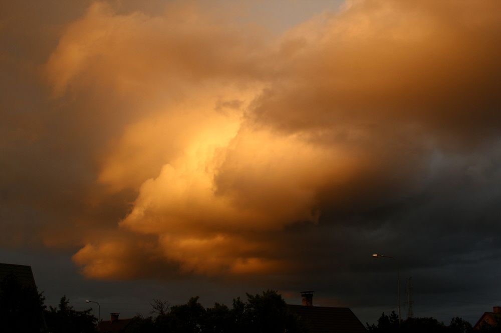Cloudscape. Evening 11.07.2020