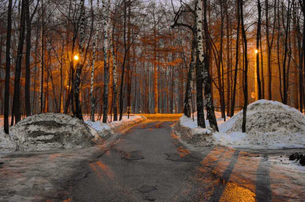 Февральский вечер.