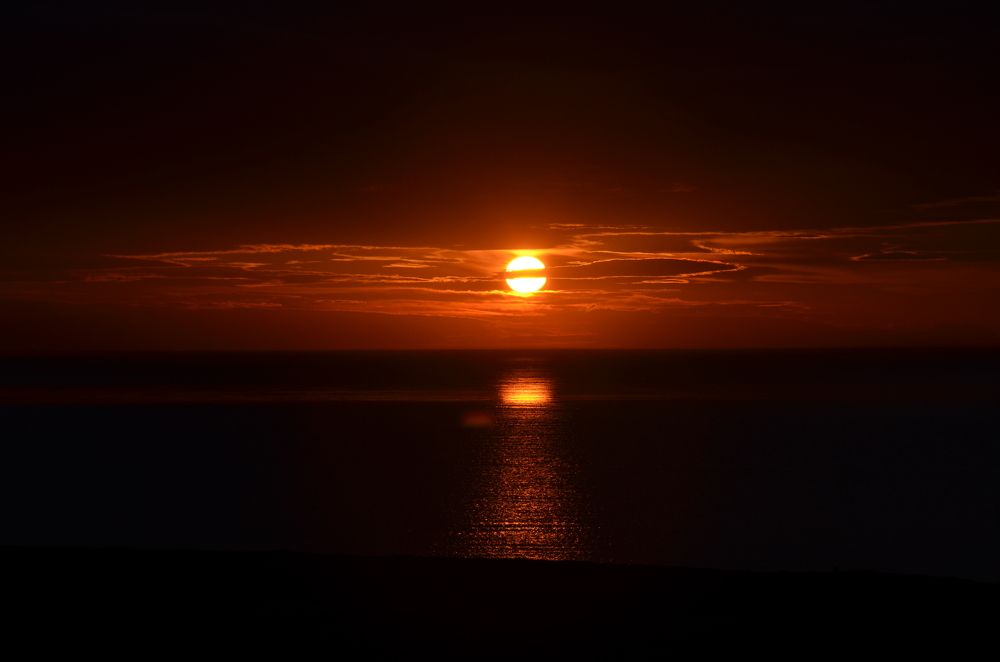 Баренцево море на закате / Barents Sea at sunset
