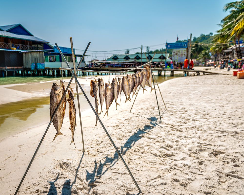 Рыбацкая деревня. Камбоджа.