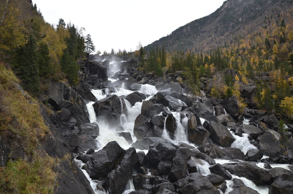 Водопад Учар (Uchar Waterfall)
