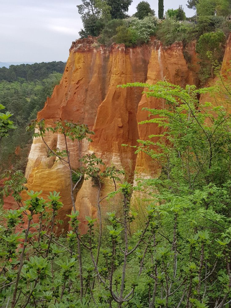 The red earth of Roussillon