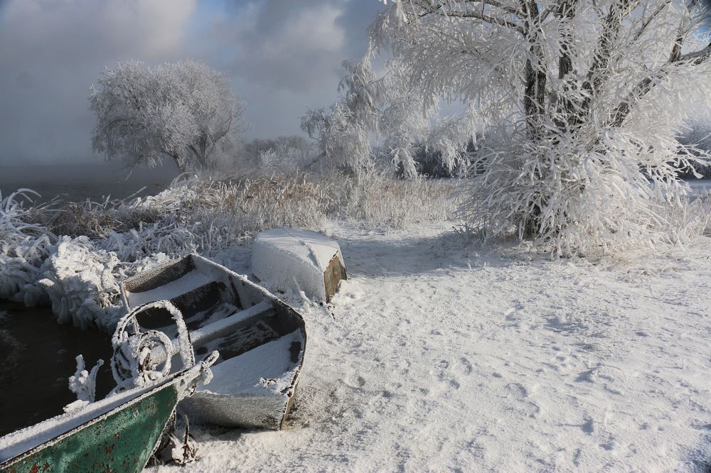 Зимний берег