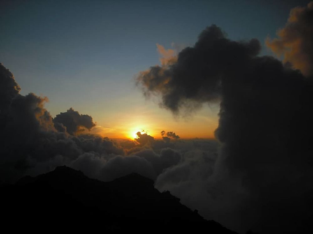 Atardecer sobre la vida