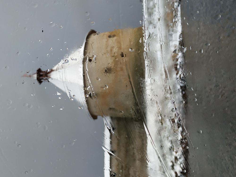 Ноябрь на Ладоге. То дождь, то снег.