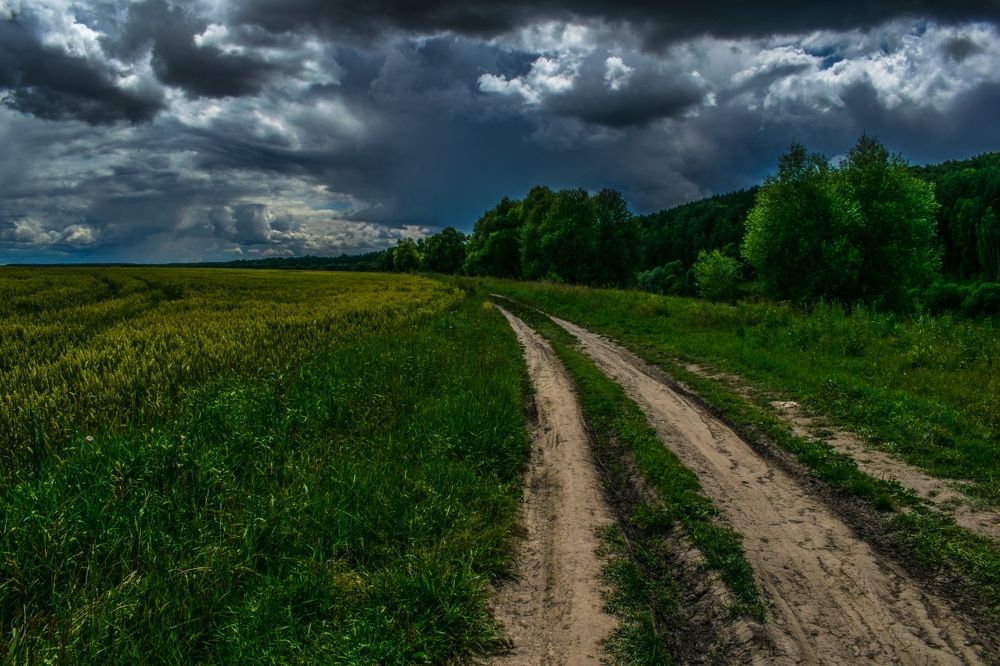 Хмурое небо